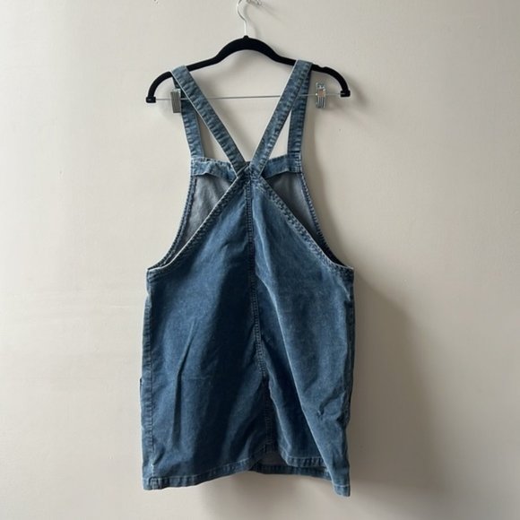 American Eagle Corduroy blue overall dress - Picture 2 of 4
